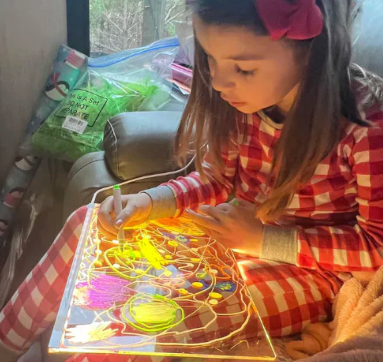 Pizarra Creativa Con luz LumiBoard