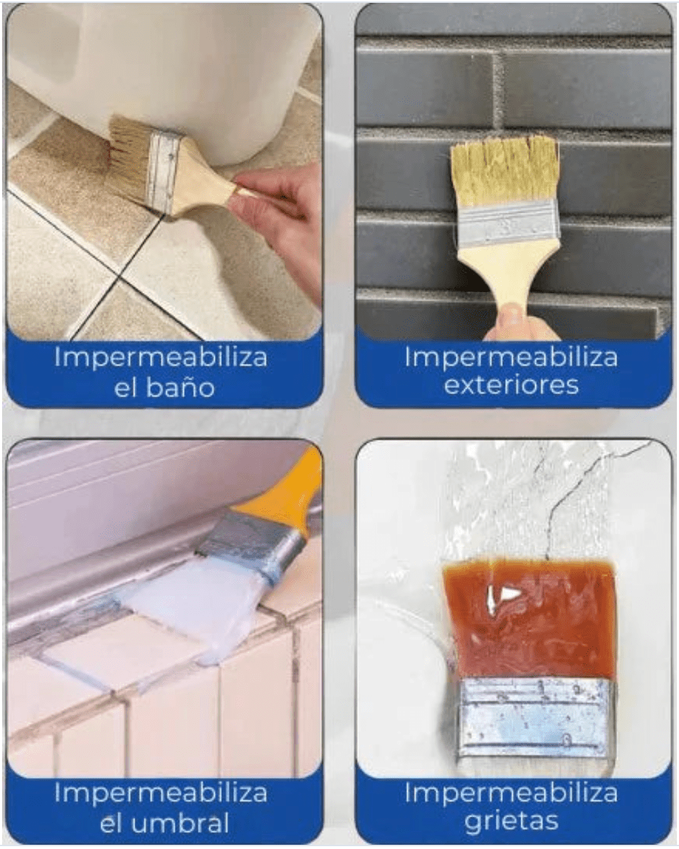 1 KILO Sellador Impermeable adhesivo