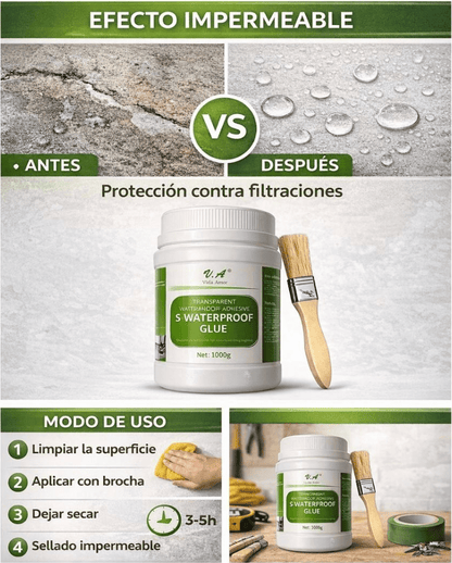 1 KILO Sellador Impermeable adhesivo