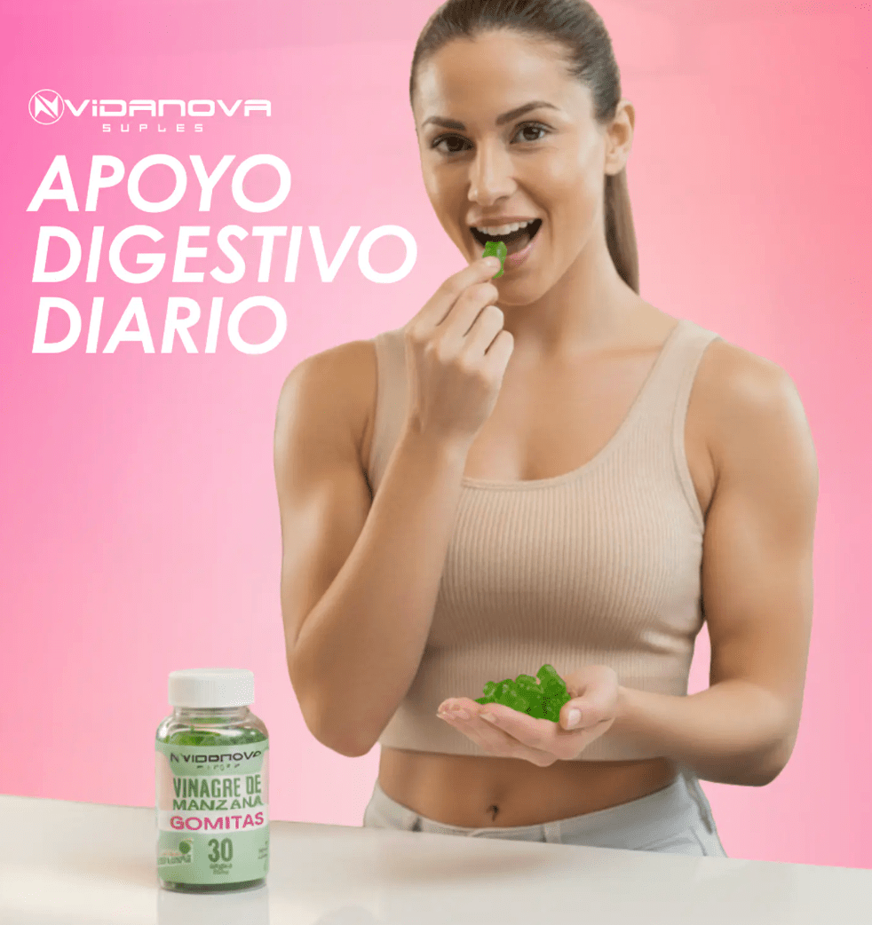 Gomitas de Vinagre de Manzana 1000 mg | 30 Unds.