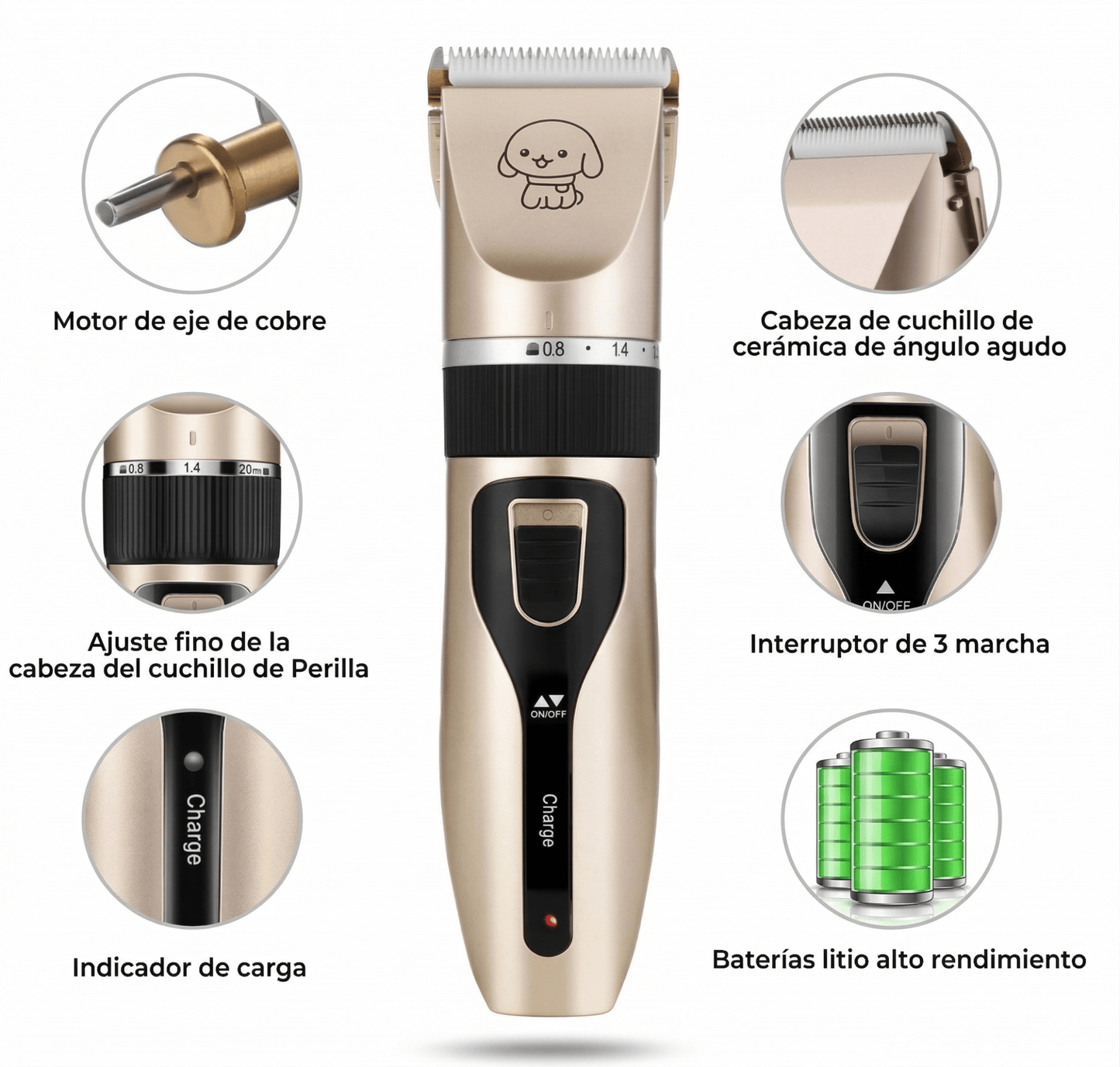 Kit Peluquería para mascotas