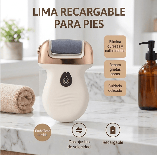 LIMA RECARGABLE PARA PIES