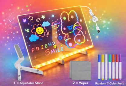 Pizarra Creativa Con luz LumiBoard