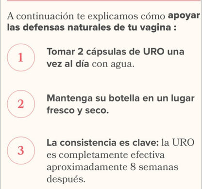 Suplemento Probiótico cuidado íntimo 60 cápsulas